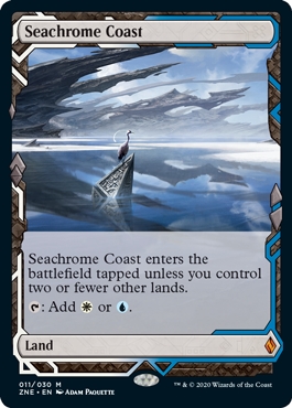 Seachrome Coast Zendikar Rising- Expeditions